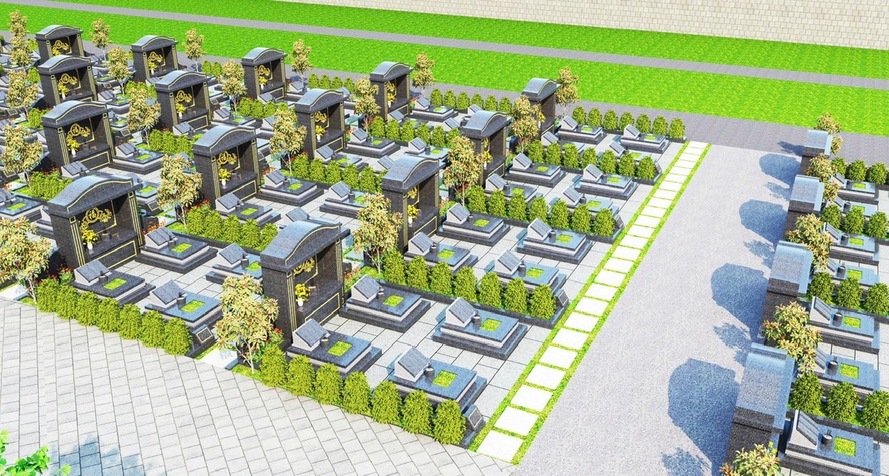Mở Bán Phân Khu Mộ Gia Đình Nhỏ Cho 4 Phần Mộ Tại Đồi Kim